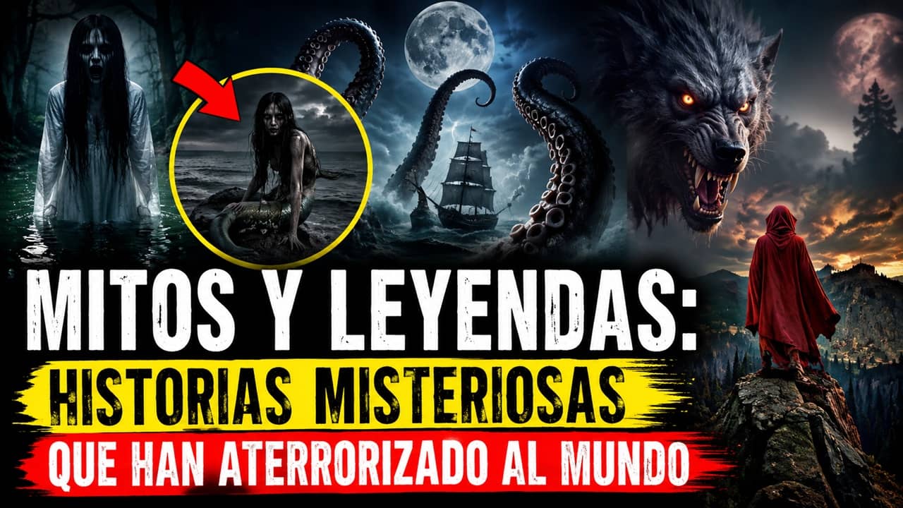 Mitos y leyendas misteriosas del mundo con criaturas aterradoras