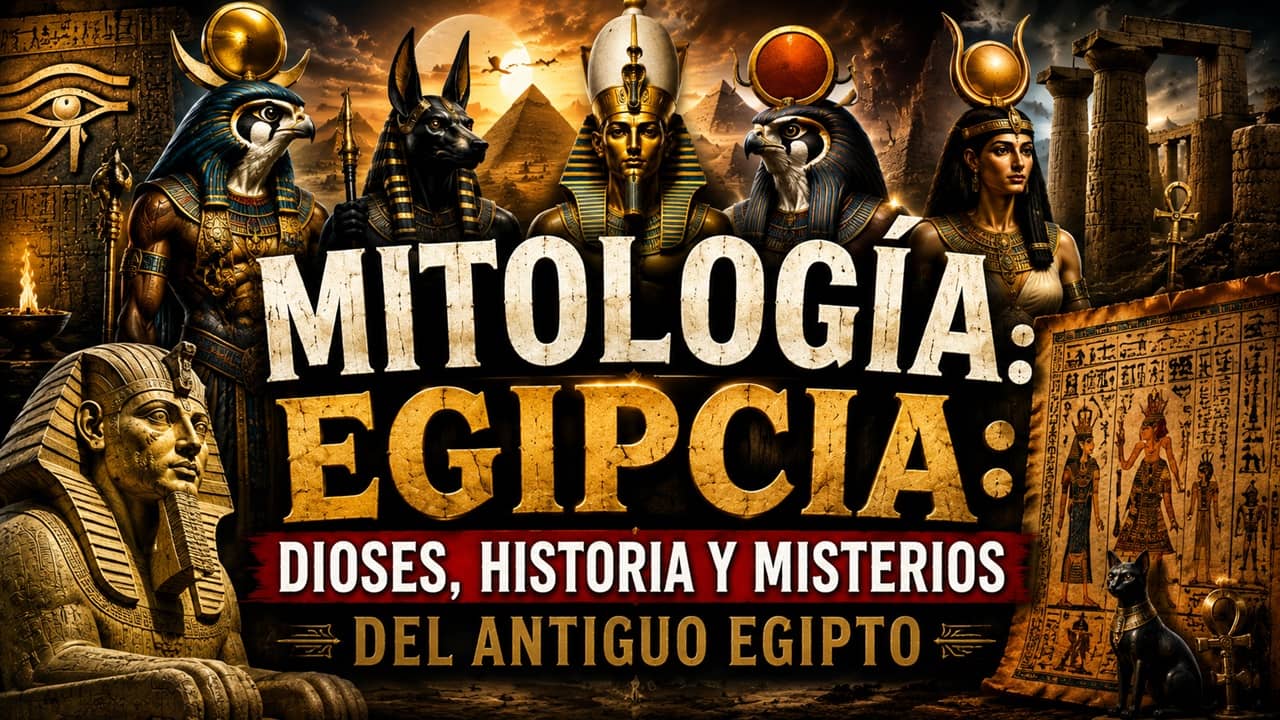 Dioses de la mitología egipcia y misterios del Antiguo Egipto