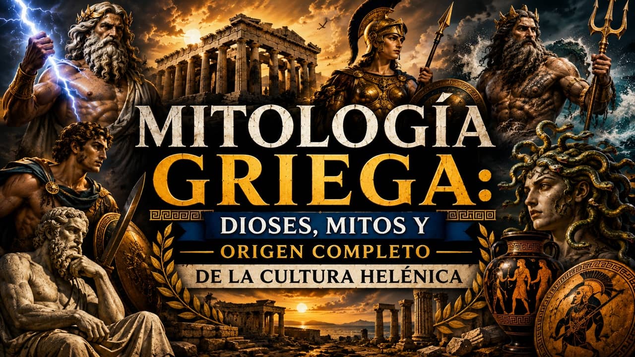 Qué es la mitología griega