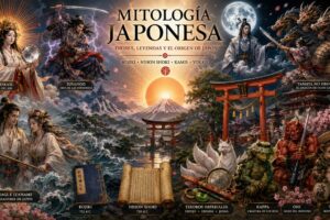 Qué es la mitología japonesa