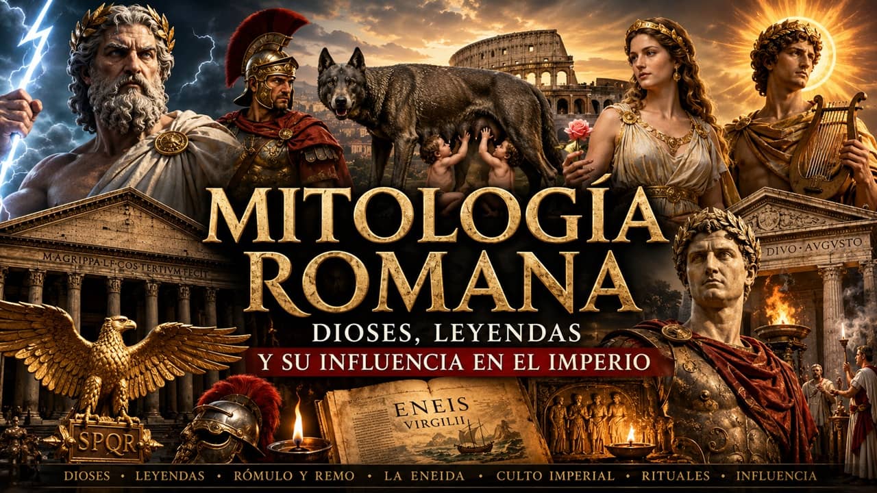 Qué es la mitología romana